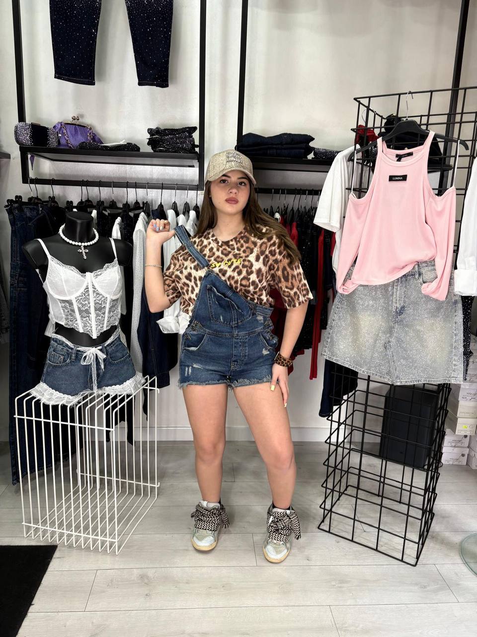 MAGLIA ANIMALIER LUMINA