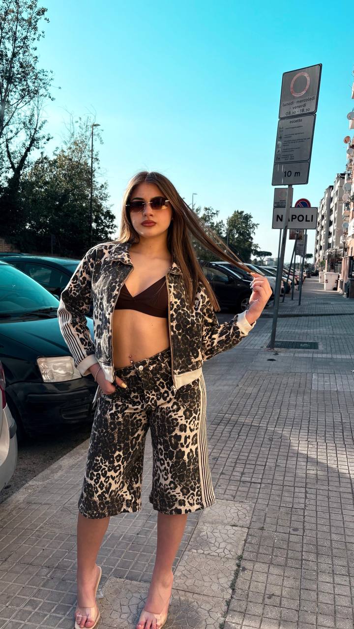COORDINATO ANIMALIER